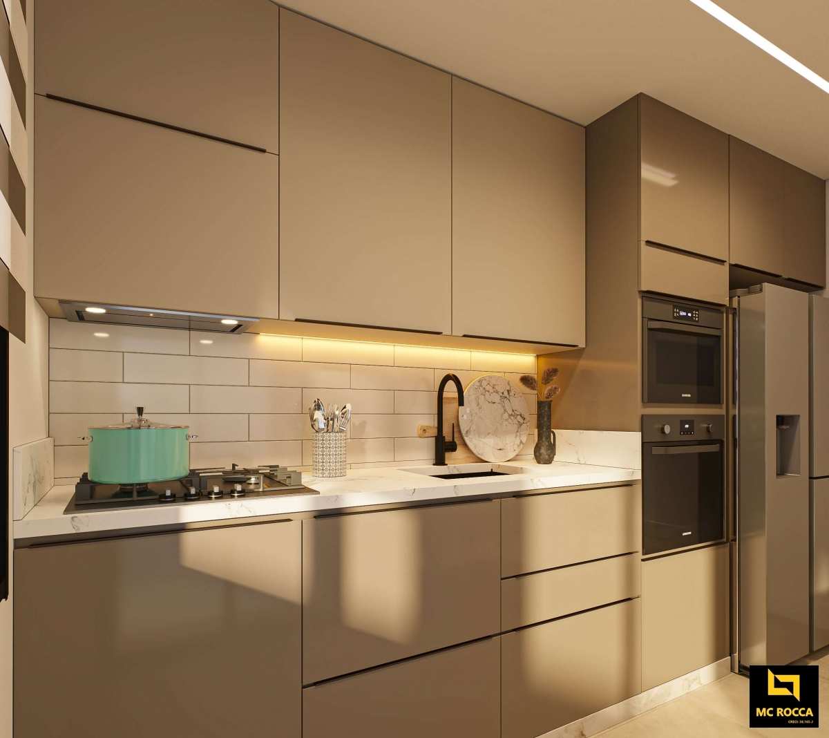Apartamento sem condomínio com quintal - 2 dormitórios - Bairro Campestre - Santo André - MC ROCCA Negócios Imobiliários