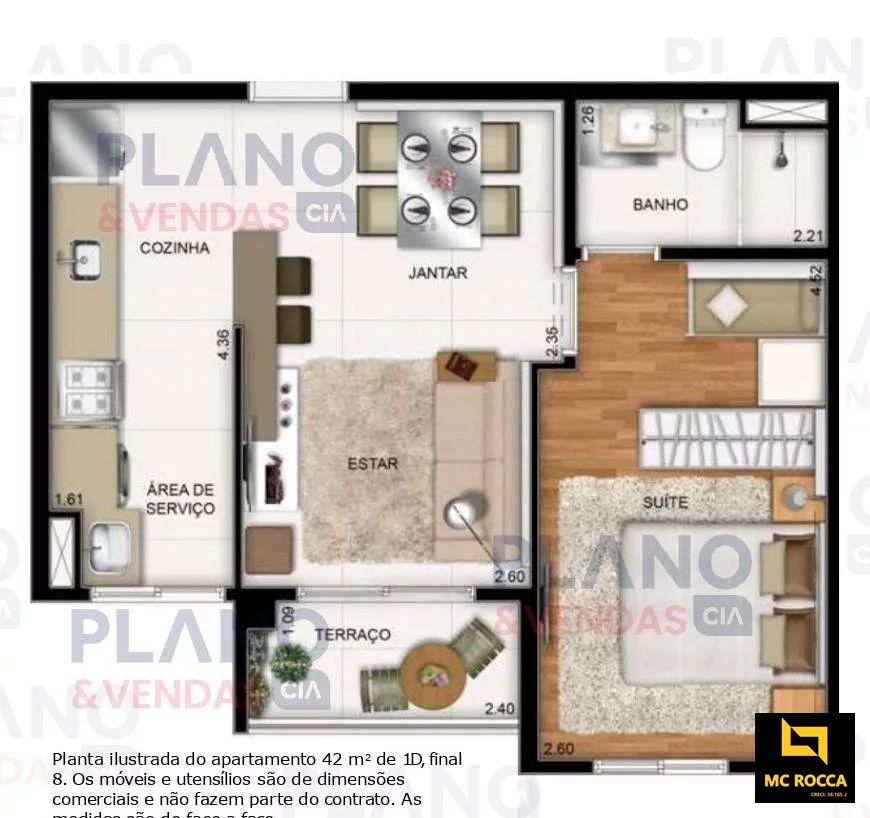 Apartamentos 1 e 2 dormitórios - Start Joy São Bernardo do Campo - MC ROCCA Negócios Imobiliários