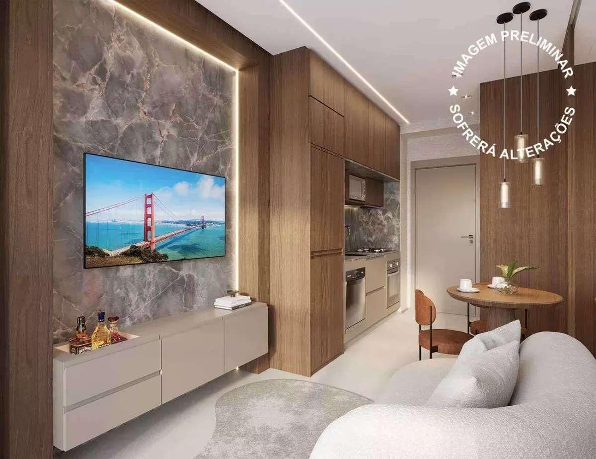 Apartamento à venda com 1 quarto, 33m² - Fundação,São Caetano do Sul