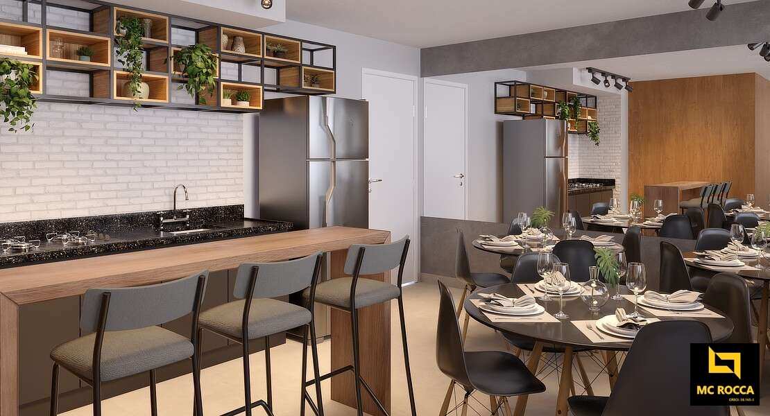 Apartamento à venda com 2 quartos, 31m² - Jardim do Estádio,Santo André