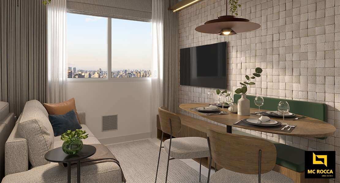 Apartamento à venda com 2 quartos, 31m² - Jardim do Estádio,Santo André